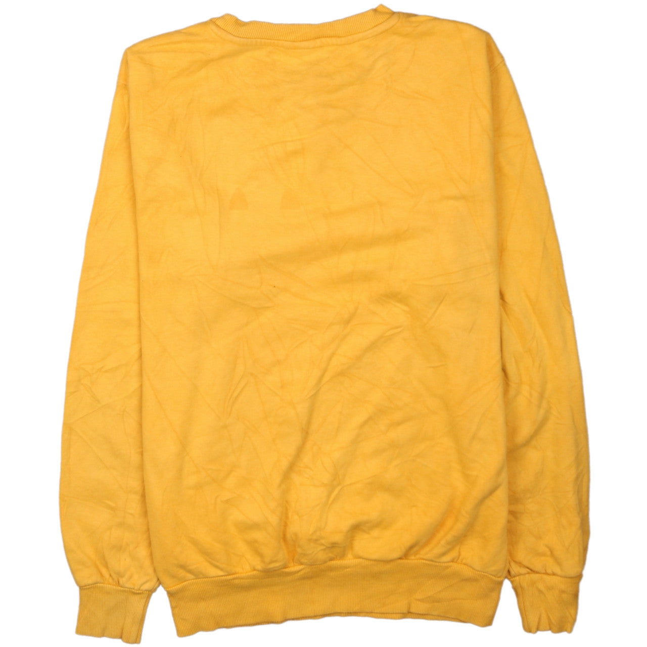 Ellesse Womens Yellow Logo Pullover Sweatshirt UK 8