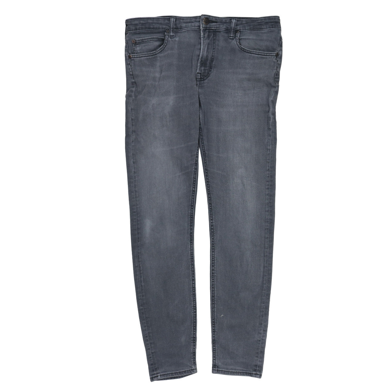 Lee Men’s Grey Malone Slim Fit Denim Jeans W33 L32