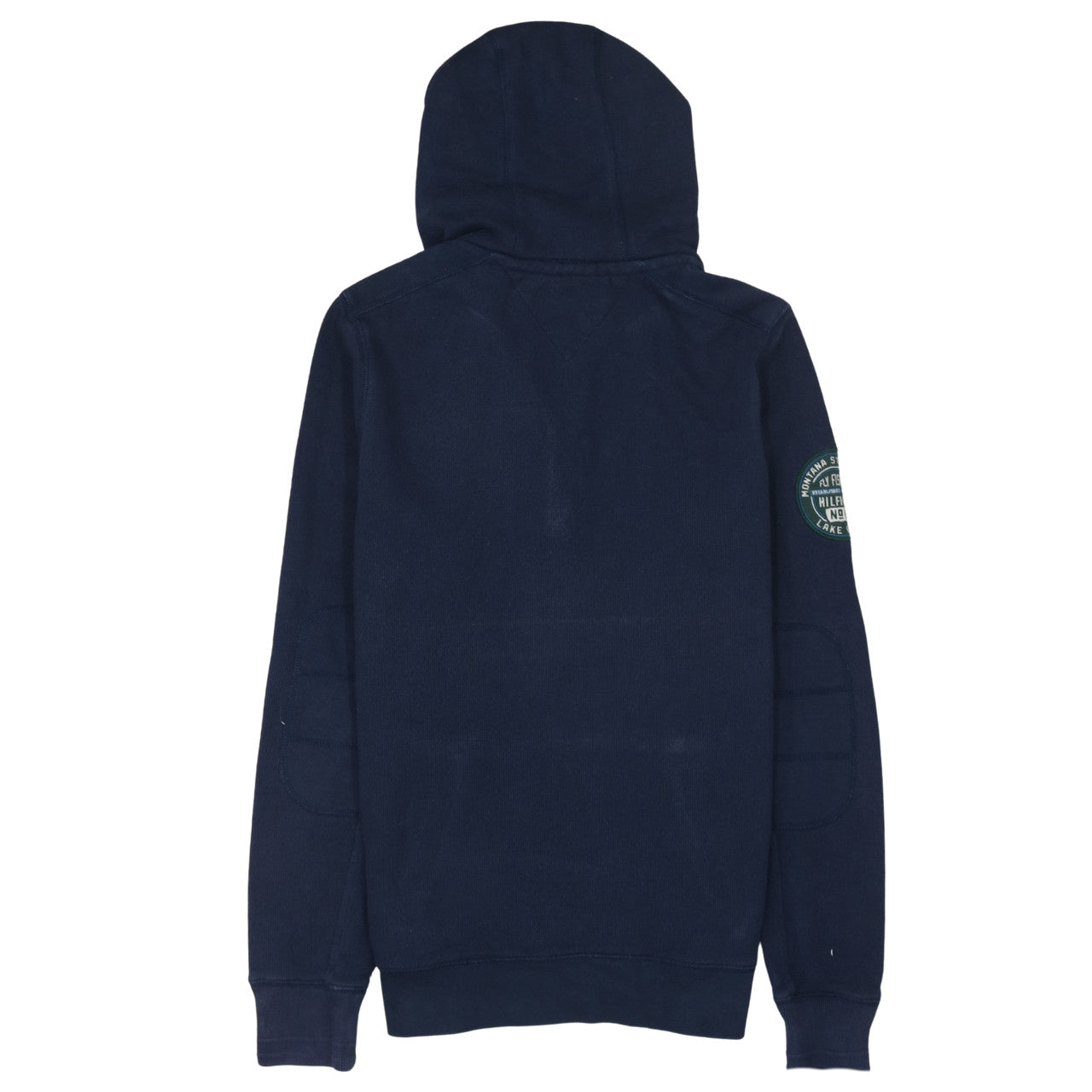 Tommy Hilfiger Men's Blue 1/2 Zip Hoodie Vintage Fit M Classic