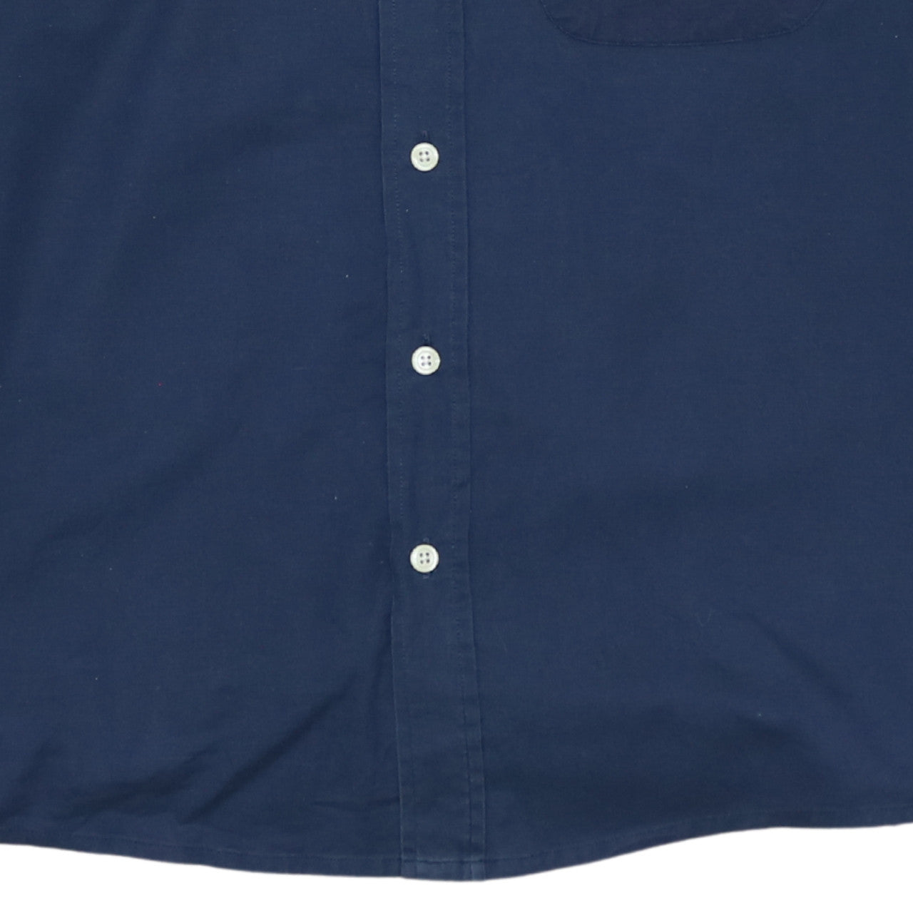 Tommy Hilfiger Men's Blue Long Sleeve Button-Down Cotton Shirt M