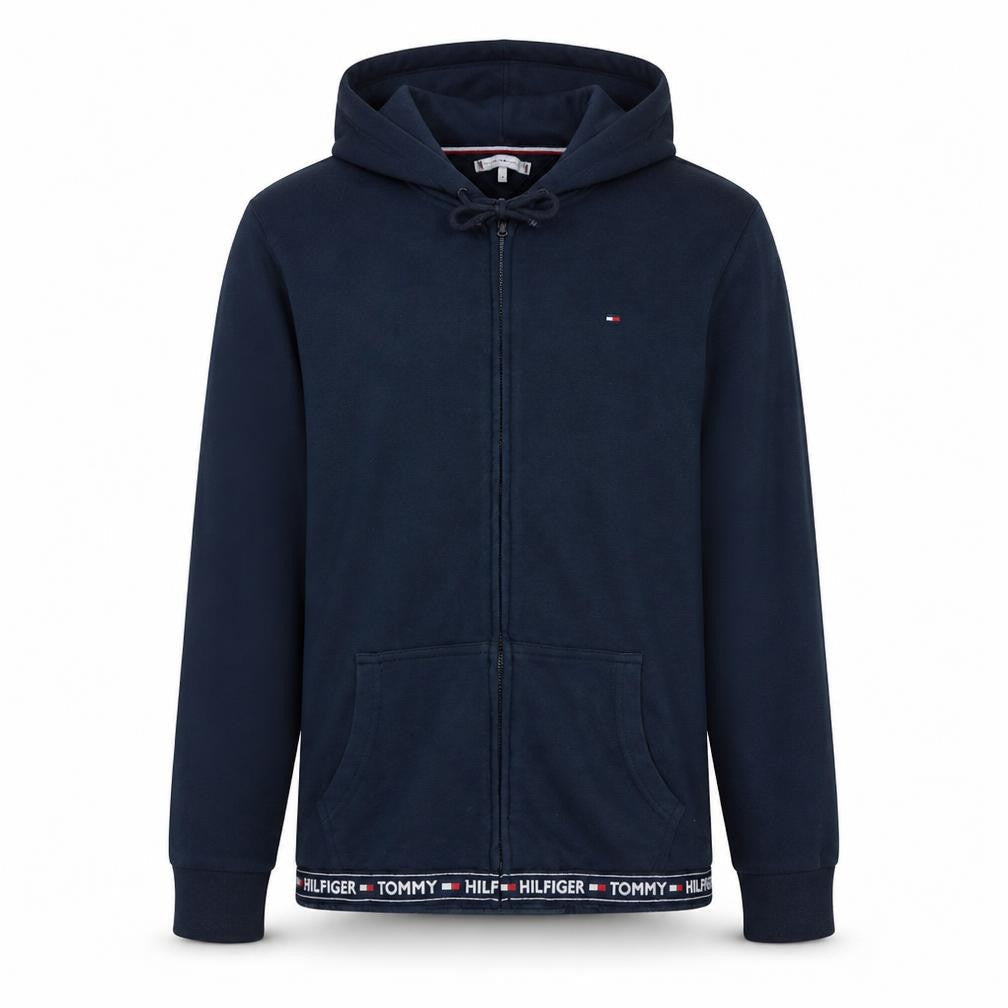 Tommy Hilfiger Men's Blue Full Zip Hoodie Size M