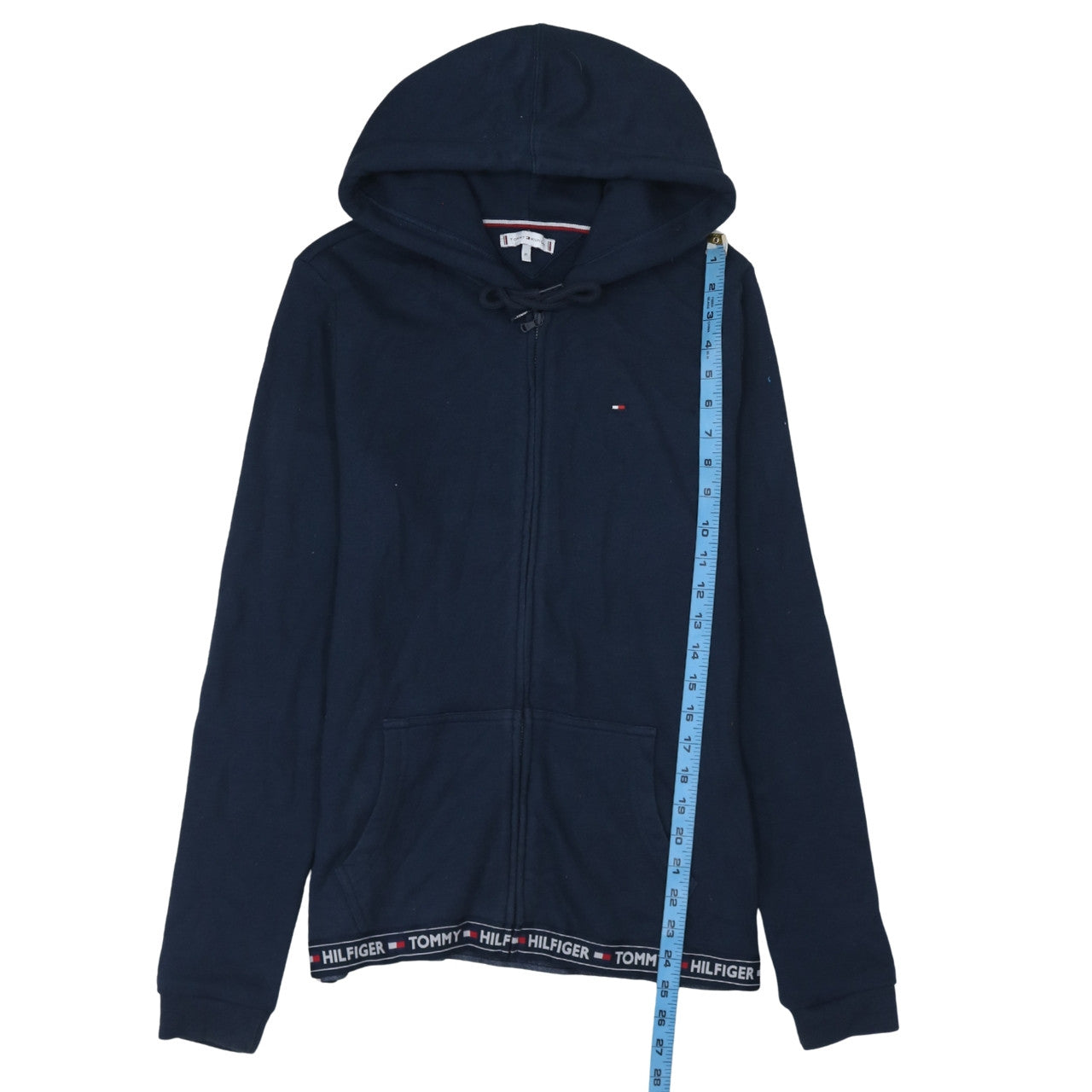 Tommy Hilfiger Men's Blue Full Zip Hoodie Size M