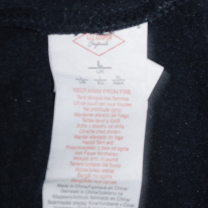 Additional view of Lee Cooper Men’s Blue Pullover Hoodie, size L, Regular Fit