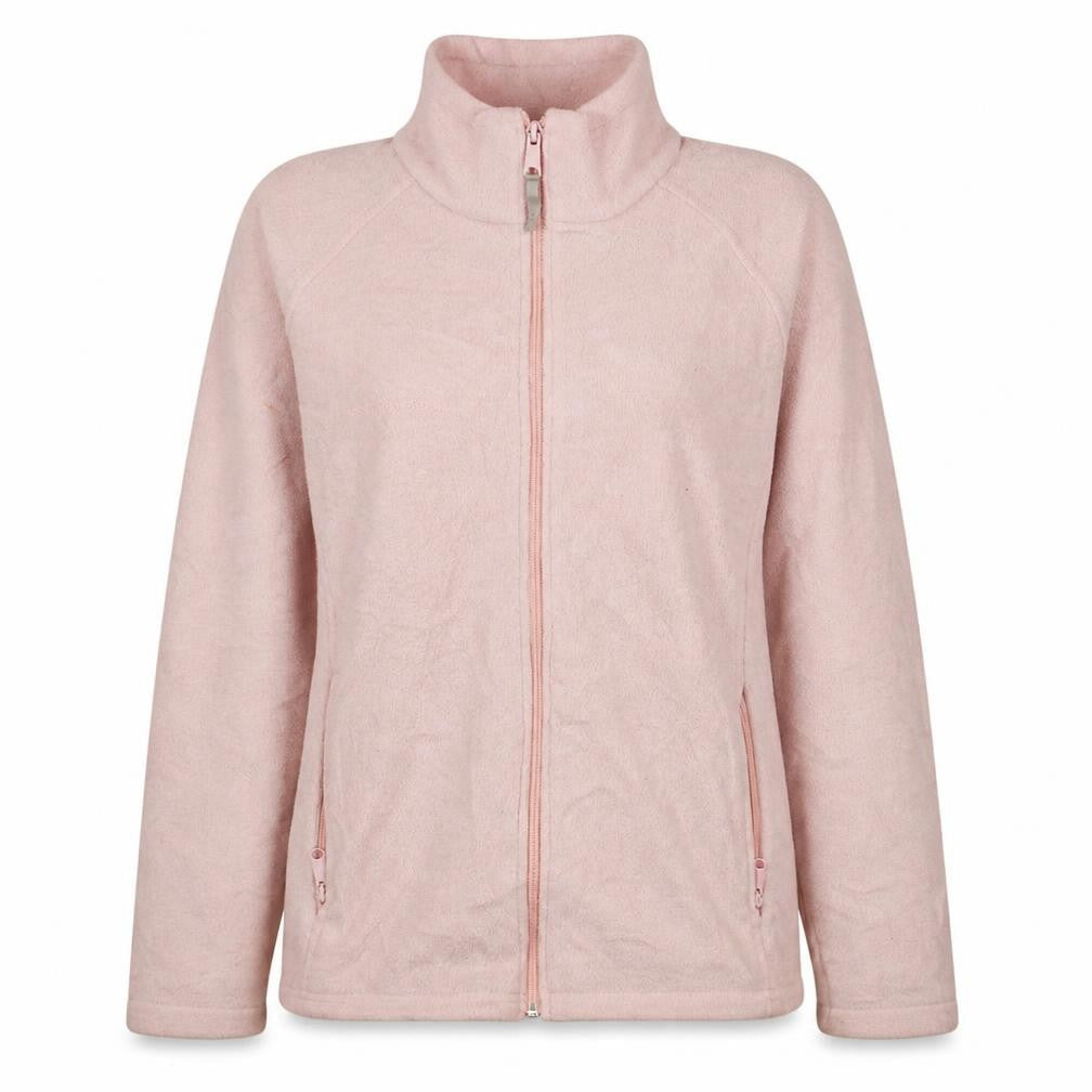 Columbia Women's Pink Fleece Full Zip Jacket Size L