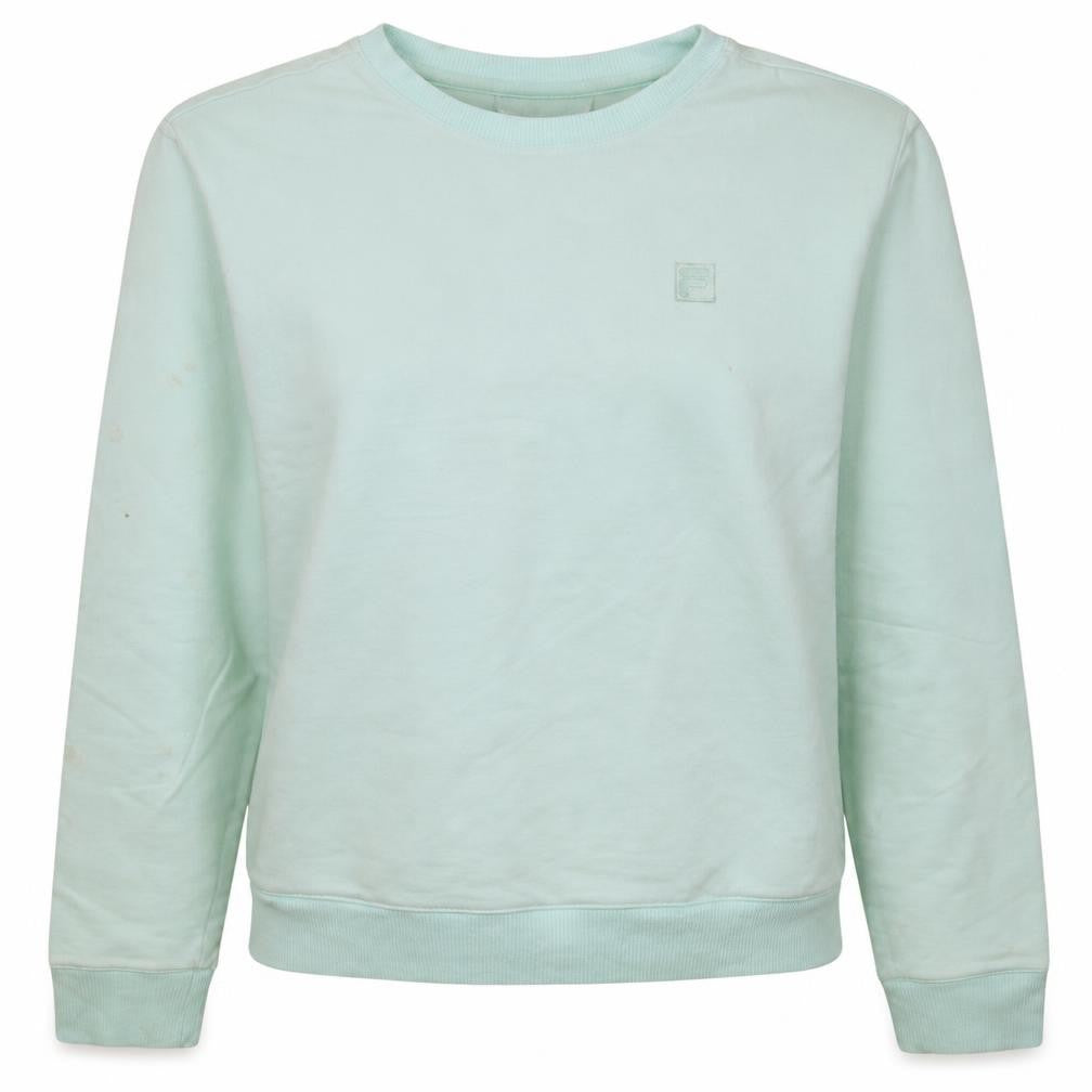 Fila Women’s Mint Green Sweatshirt Medium Pullover Crew Neck Casual Top