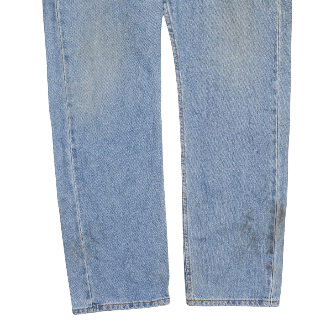 Levi Strauss Men's Blue 505 Straight Leg Denim Jeans W34 L31