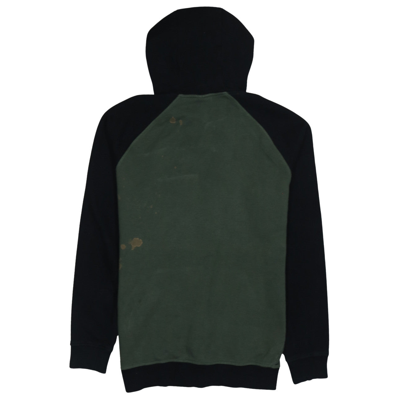 Ellesse Men’s Green Black Pullover Hoodie Size M Fleece Sportswear