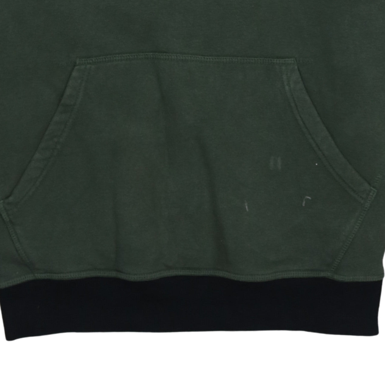 Ellesse Men’s Green Black Pullover Hoodie Size M Fleece Sportswear