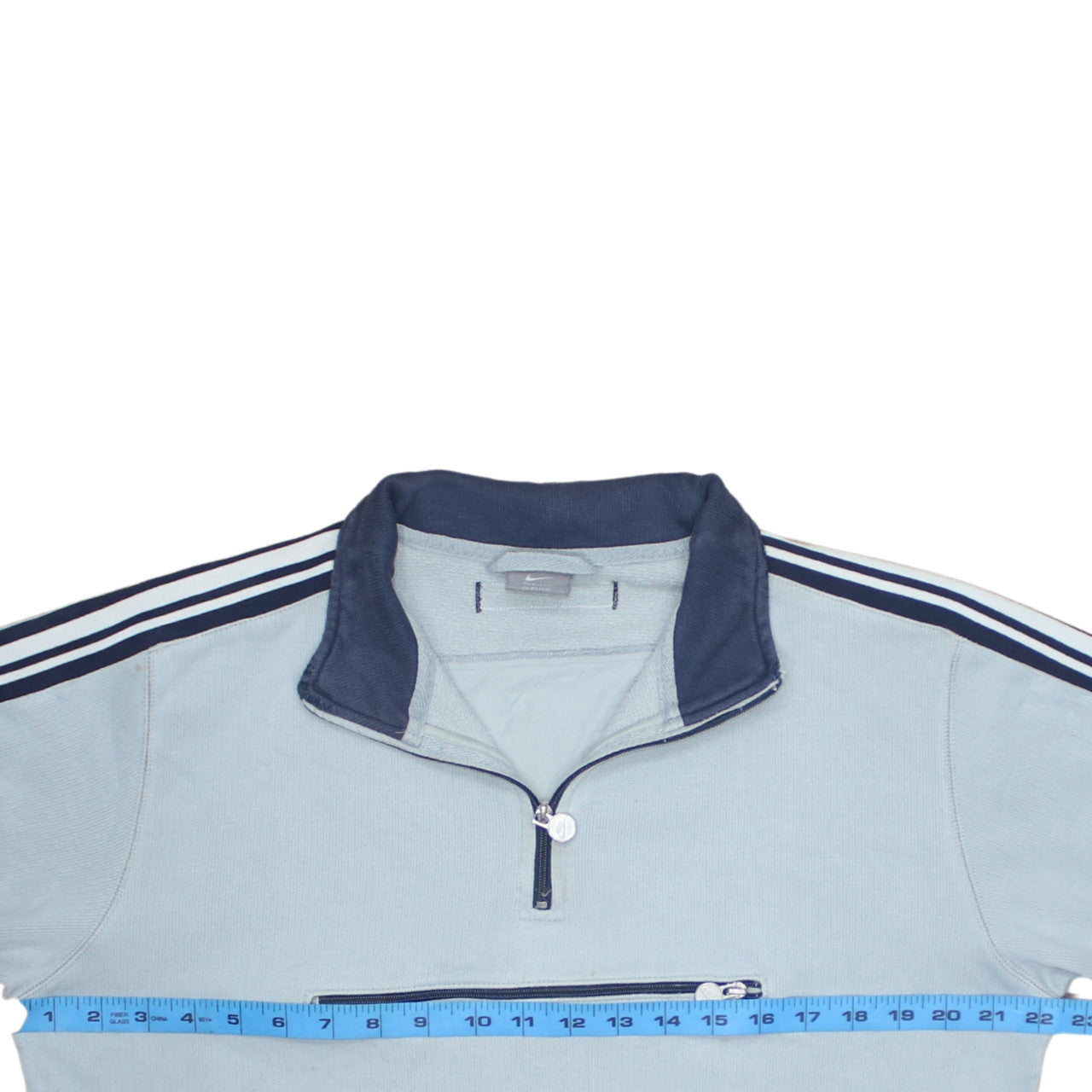 Nike Mens Blue 1/2 Zip Sports Sweatshirt Size M Regular Fit