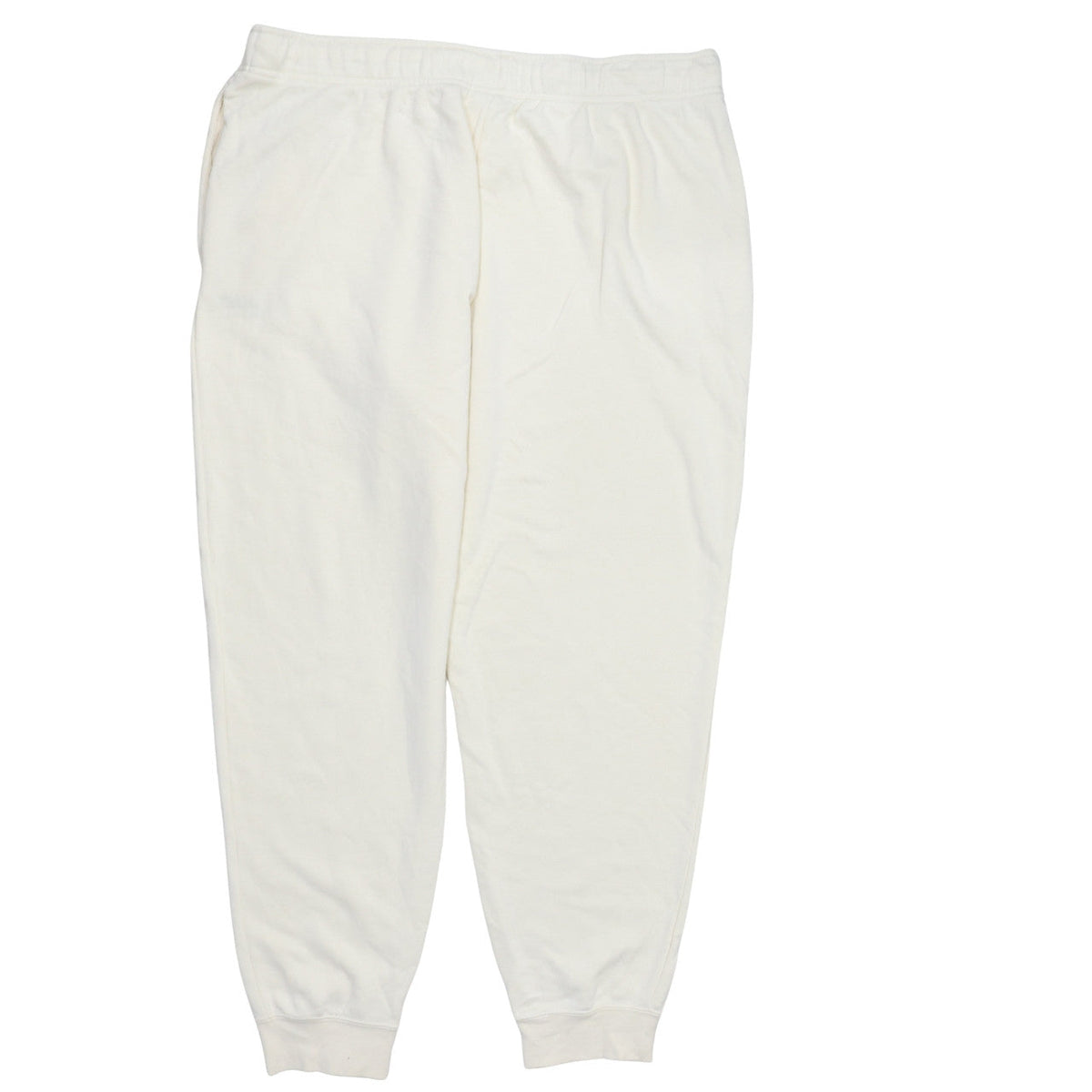 Nike Women Ivory Fleece Jogger Trousers XL Comfort Fit