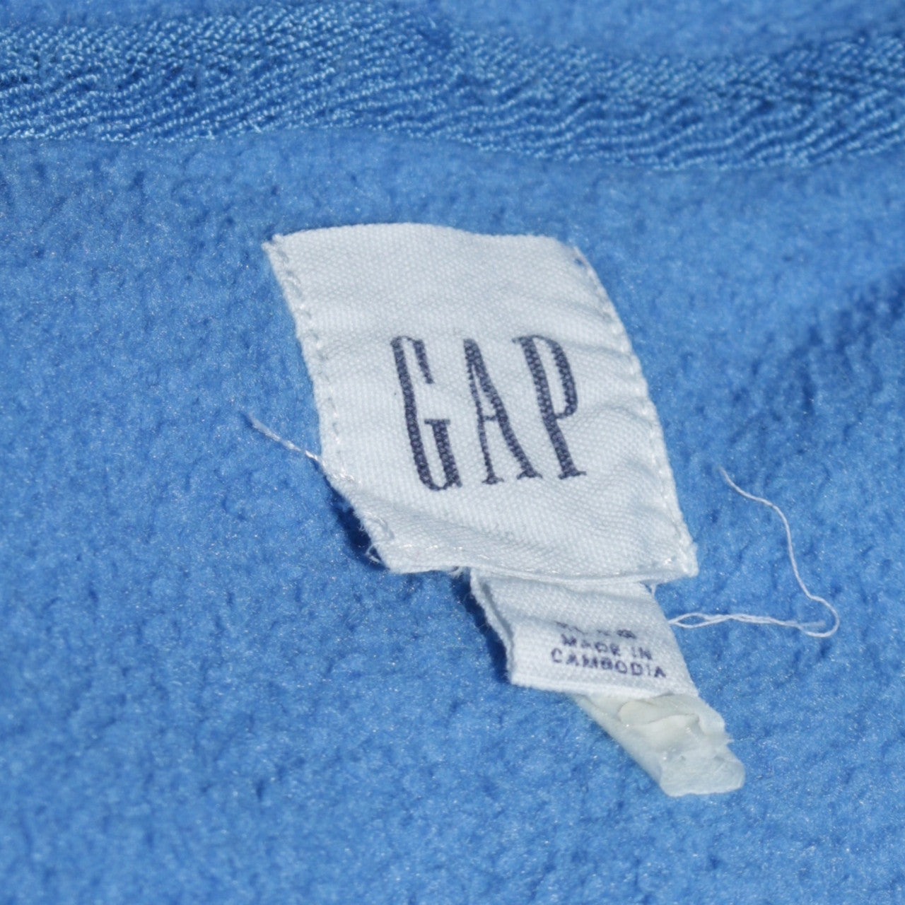 GAP Women Blue Full Zip Hoodie XL Cotton Blend Casual