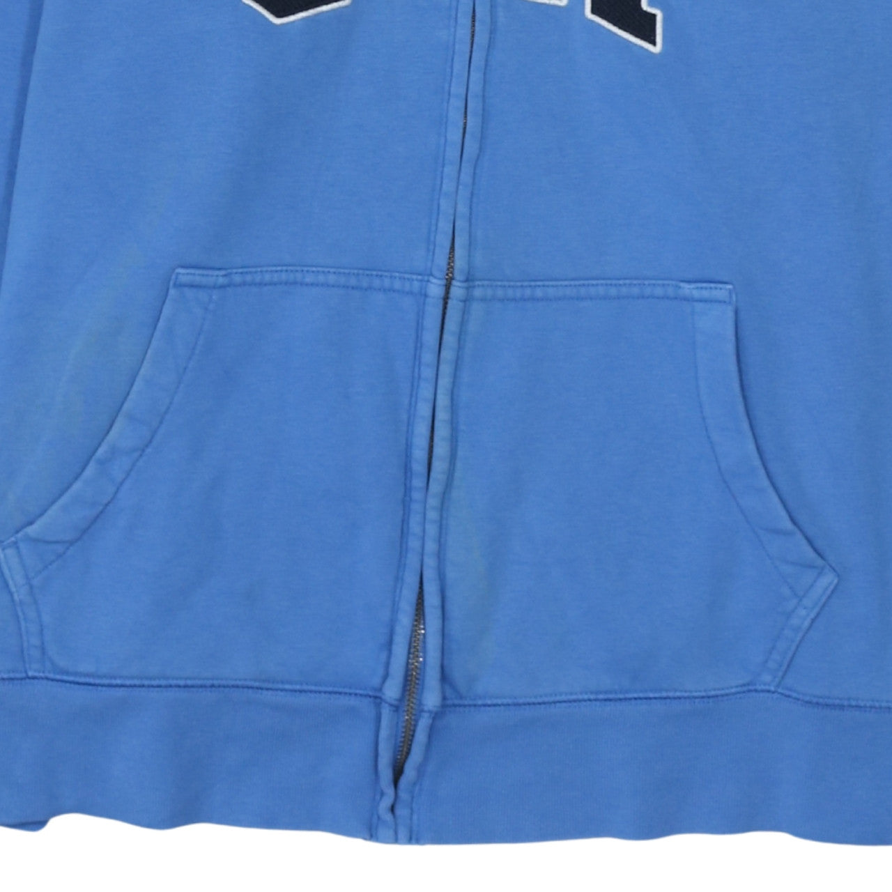 GAP Women Blue Full Zip Hoodie XL Cotton Blend Casual
