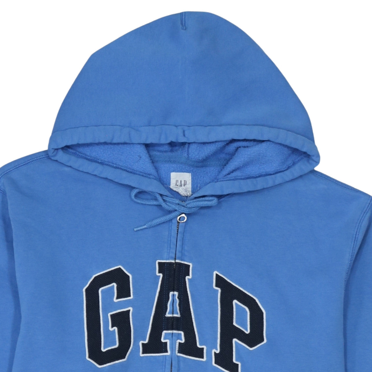 GAP Women Blue Full Zip Hoodie XL Cotton Blend Casual