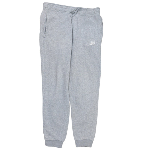 Nike Men's Grey Jogger Sweatpants S Regular Fit Cotton Blend