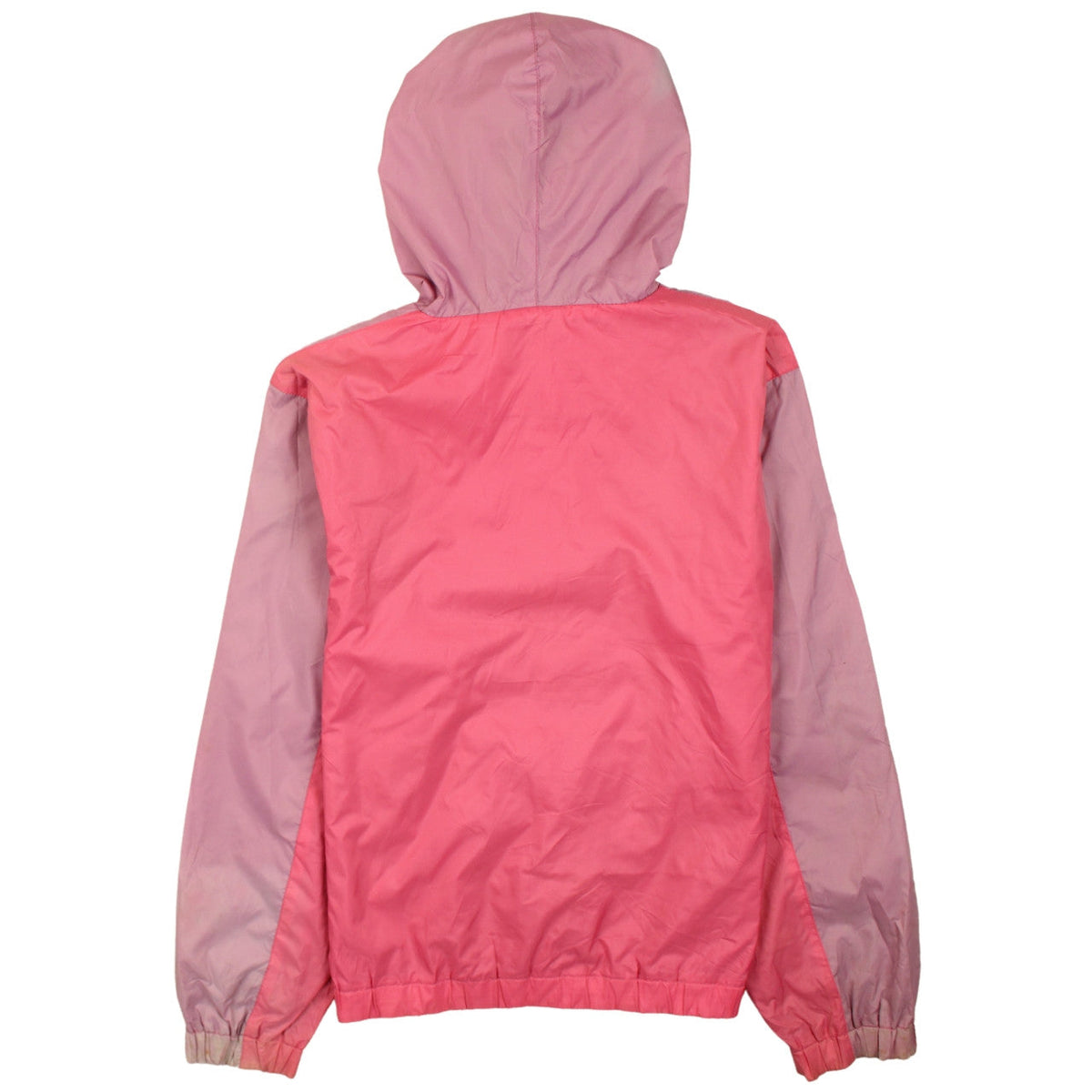 Fila Girls Pink Colourblock Hooded Windbreaker Jacket 13 Years