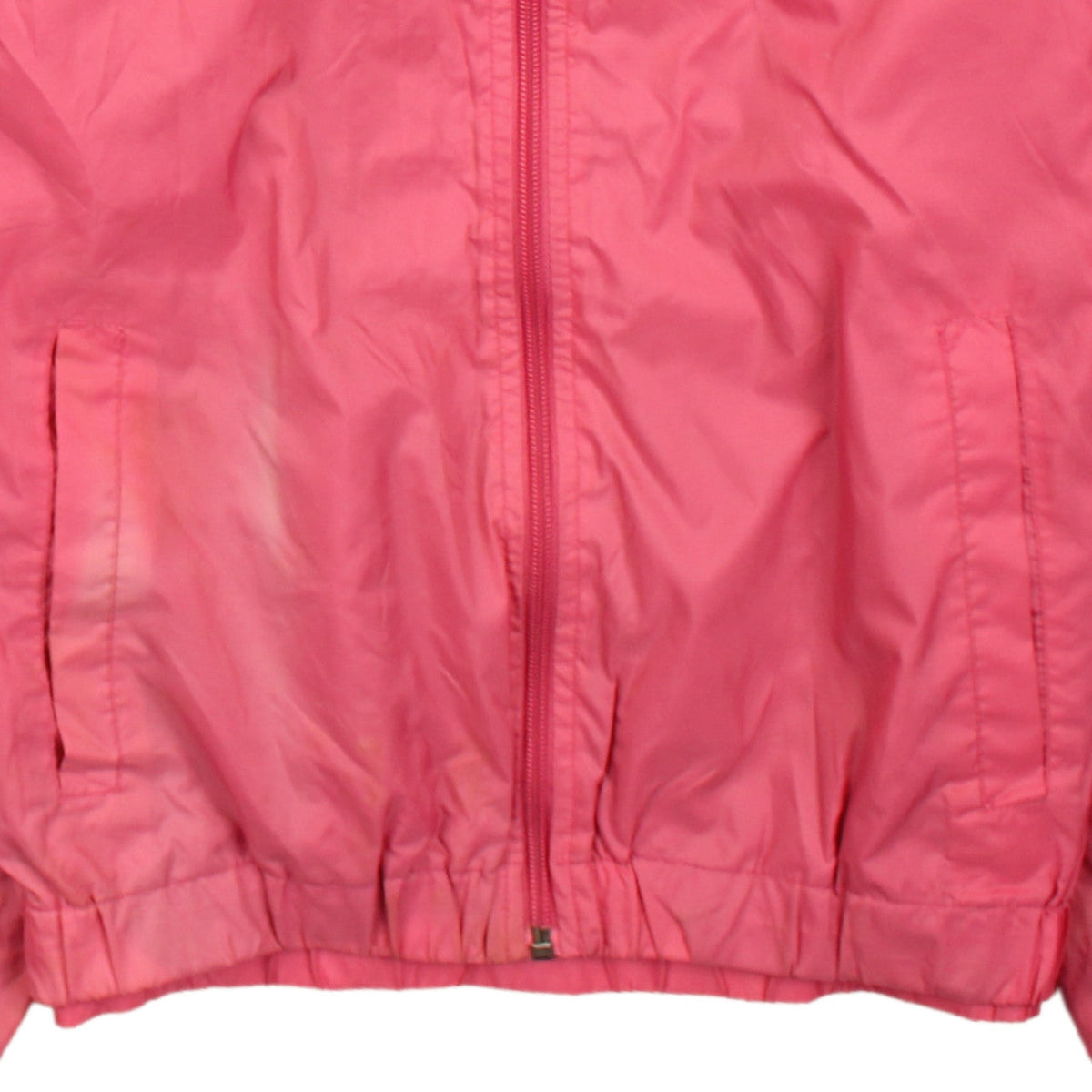 Fila Girls Pink Colourblock Hooded Windbreaker Jacket 13 Years