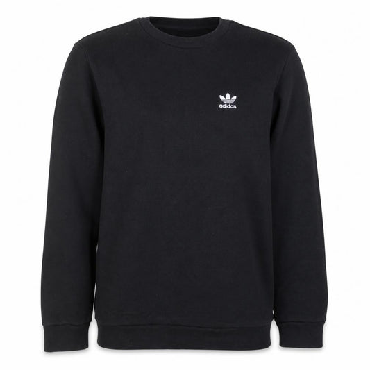 Adidas Men's Black Small Pullover Crew Neck Sweatshirt