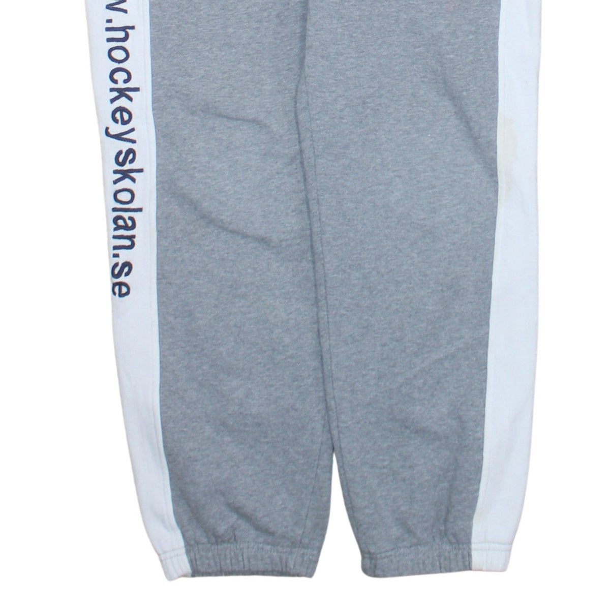 Reebok Boys Grey Jogger Trousers 170cm Hockey Sports Fleece Sweatpants