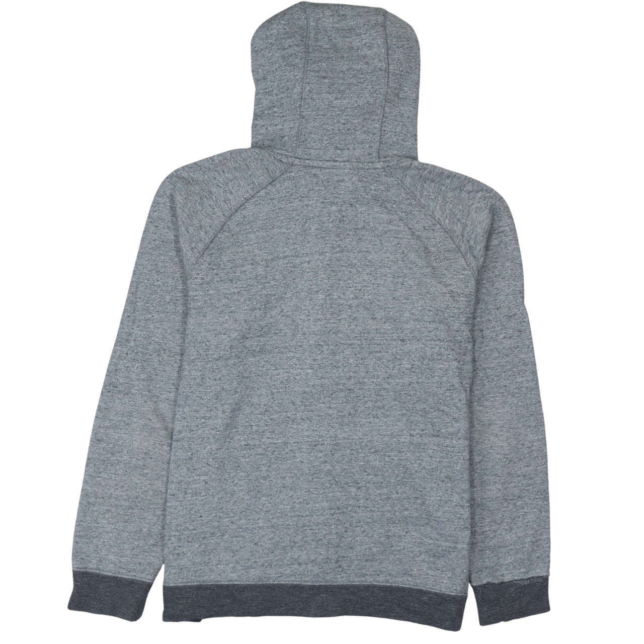 Nike Men's Grey Full Zip Hoodie Size M Lightweight Cotton Sportswear