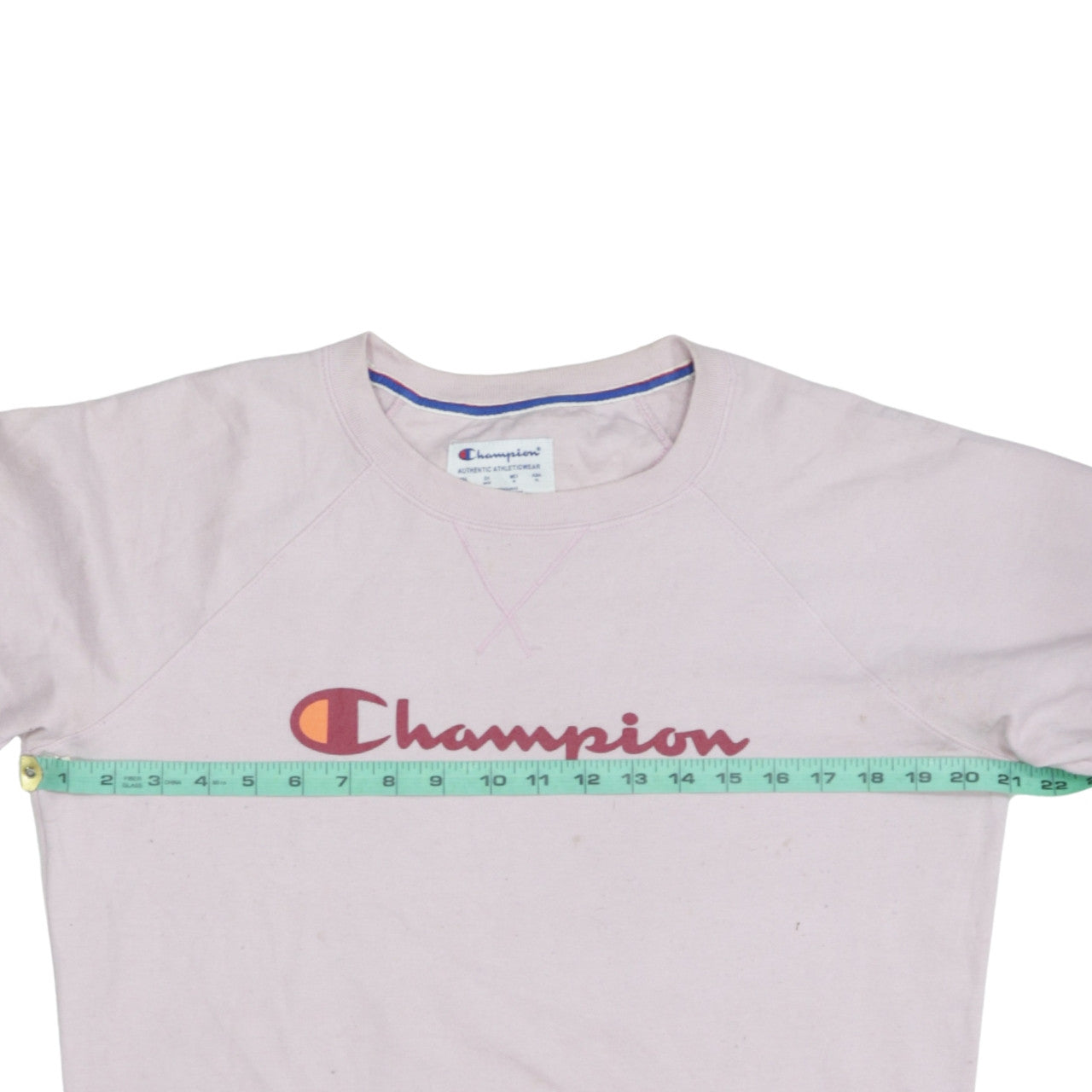 Champion Women Pink Crew Neck Pullover Sweatshirt Medium