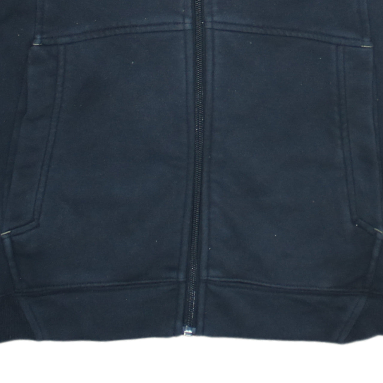 Nike Boys Black Full Zip Hoodie Size 13 Years Fleece Hooded Sweatshirt