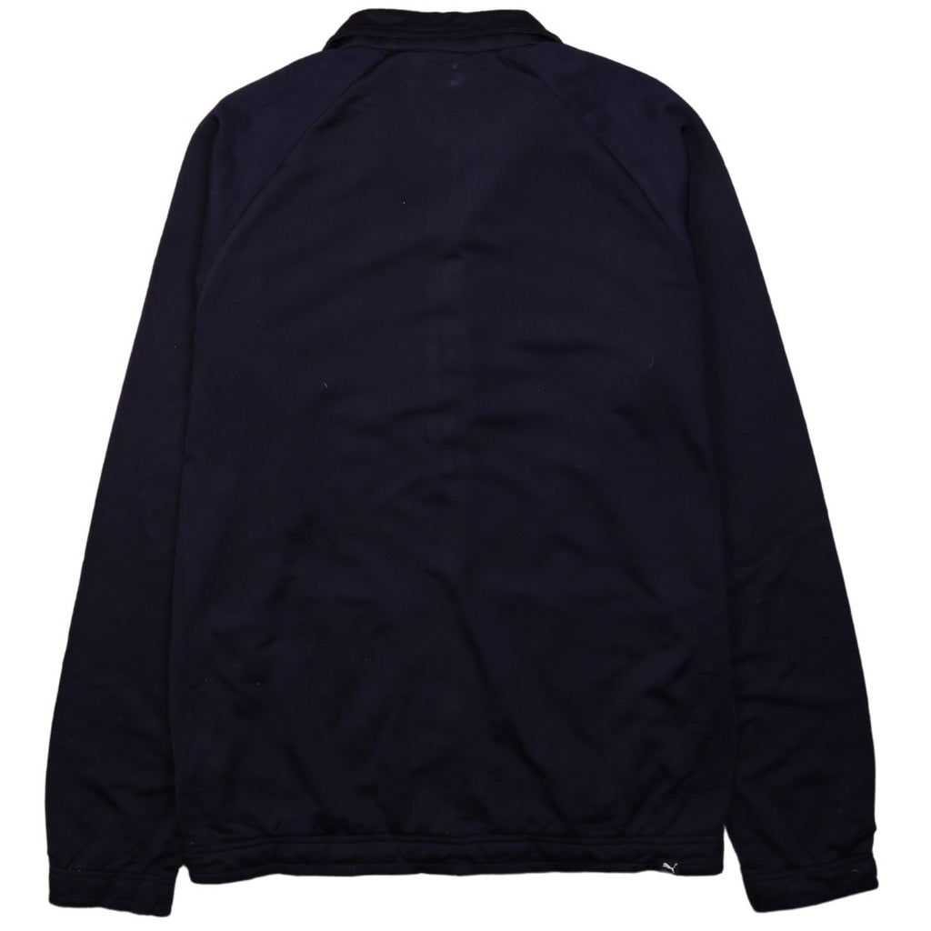 Puma Boys Blue Track Jacket Size 14 Years Full Zip Activewear Top