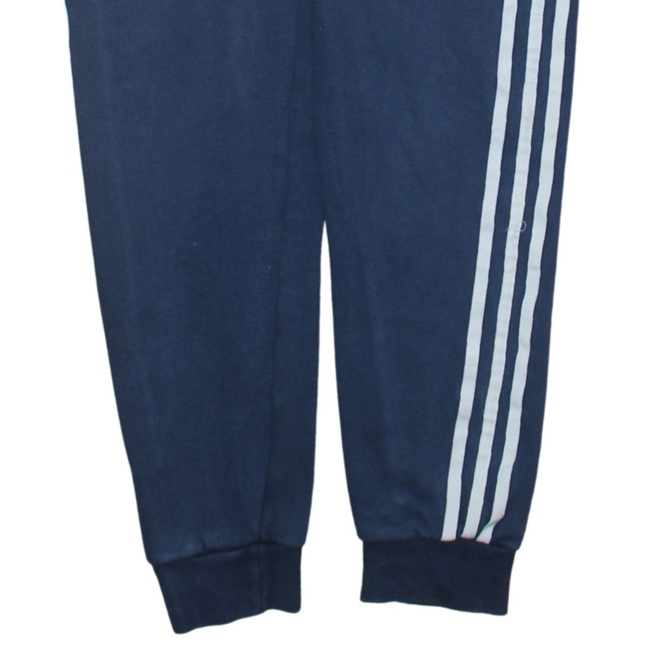 Adidas Boys Blue Jogger Trousers 15-16 Years Elastic Waist Side Stripe