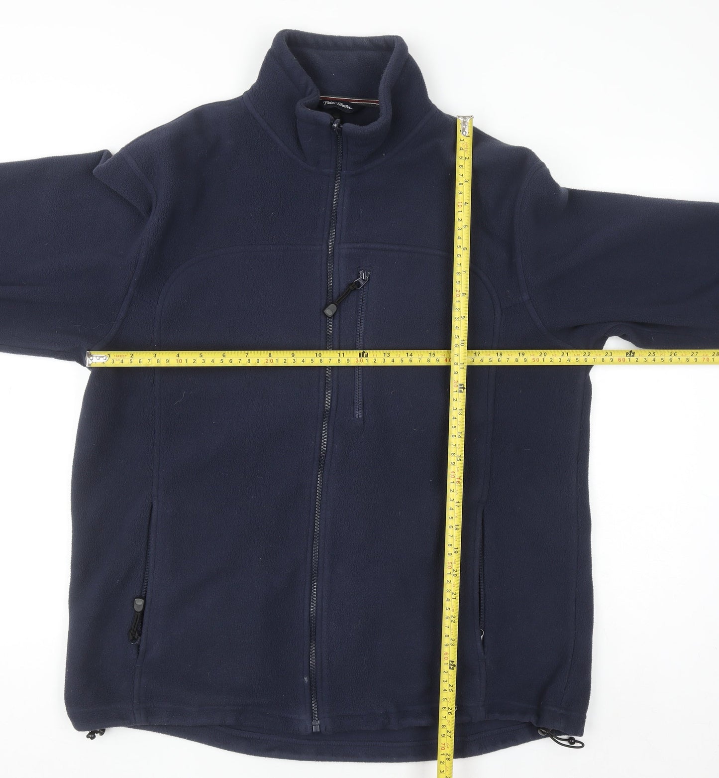 Peter Storm Men's Blue Fleece Full Zip Jacket Size L Outdoor Wear