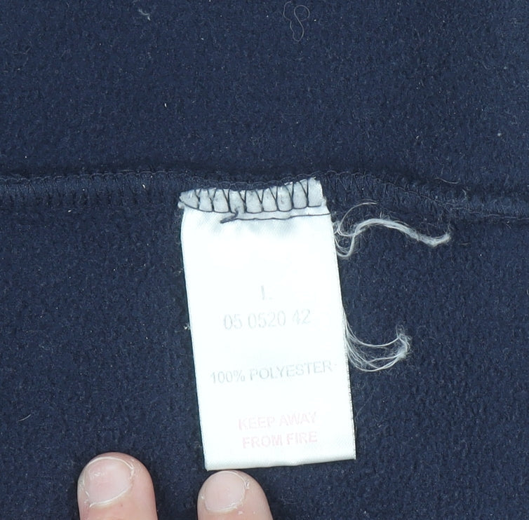 Peter Storm Men's Blue Fleece Full Zip Jacket Size L Outdoor Wear