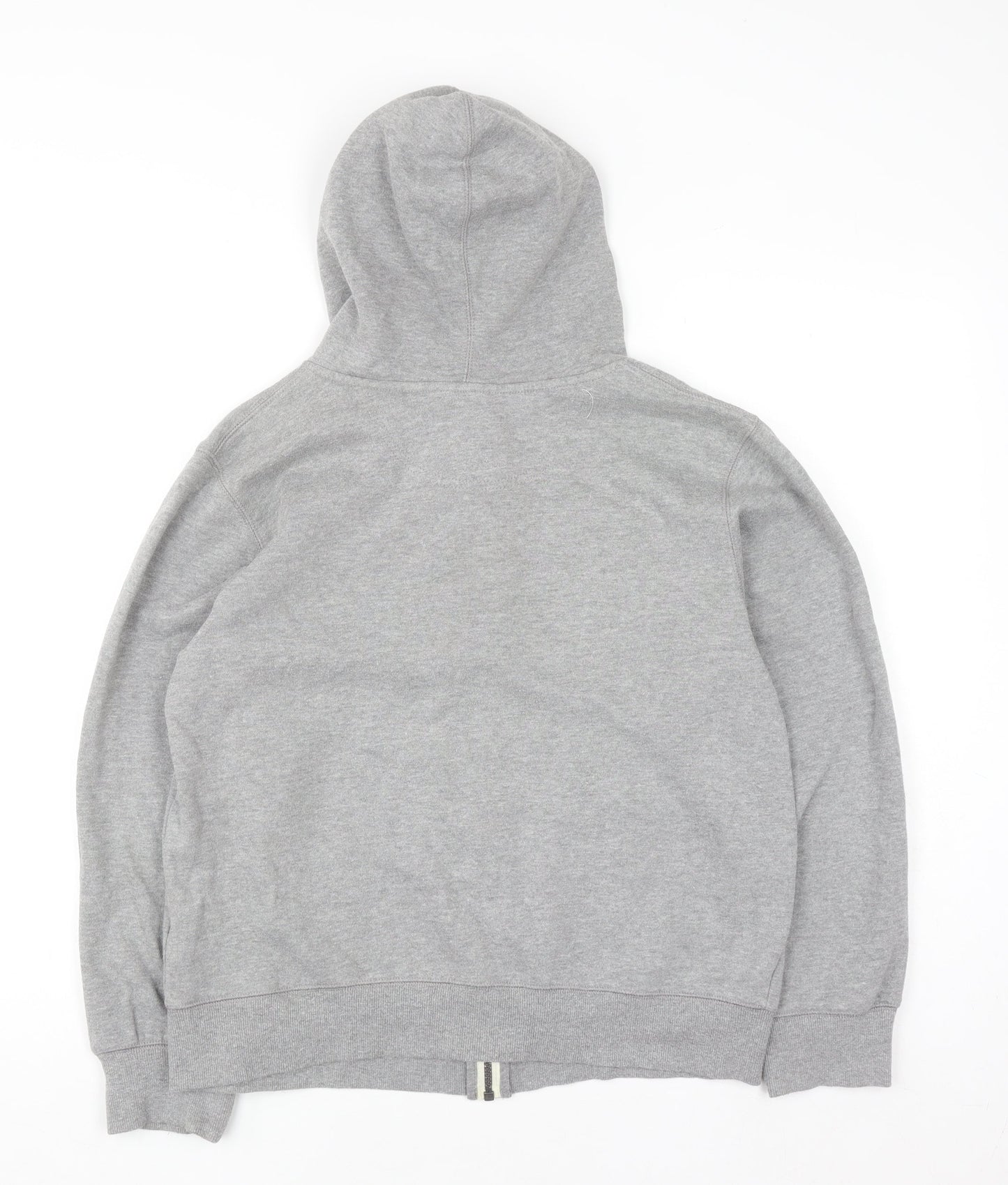 Converse Boys Grey Full Zip Hoodie 13-15 Years Cotton Blend