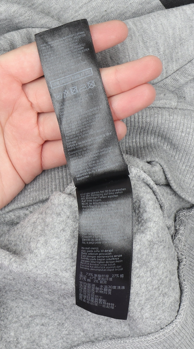 Ivy Park Womens Grey Hoodie Small Pullover Hooded Sweatshirt