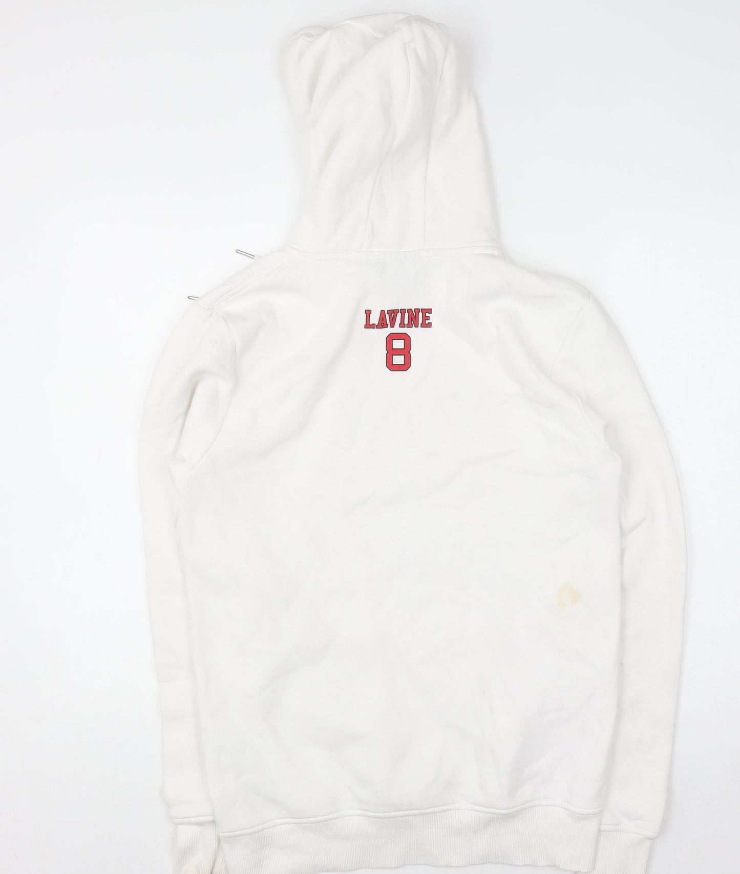Primark NBA Chicago Bulls White Men's M Pullover Hoodie