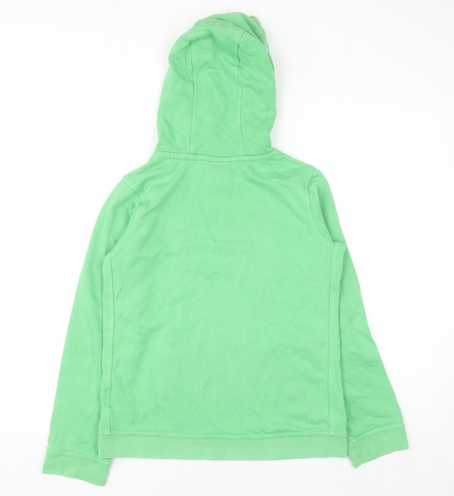 Nike Boys Green Pullover Hoodie Size L 147-158cm Cotton Blend