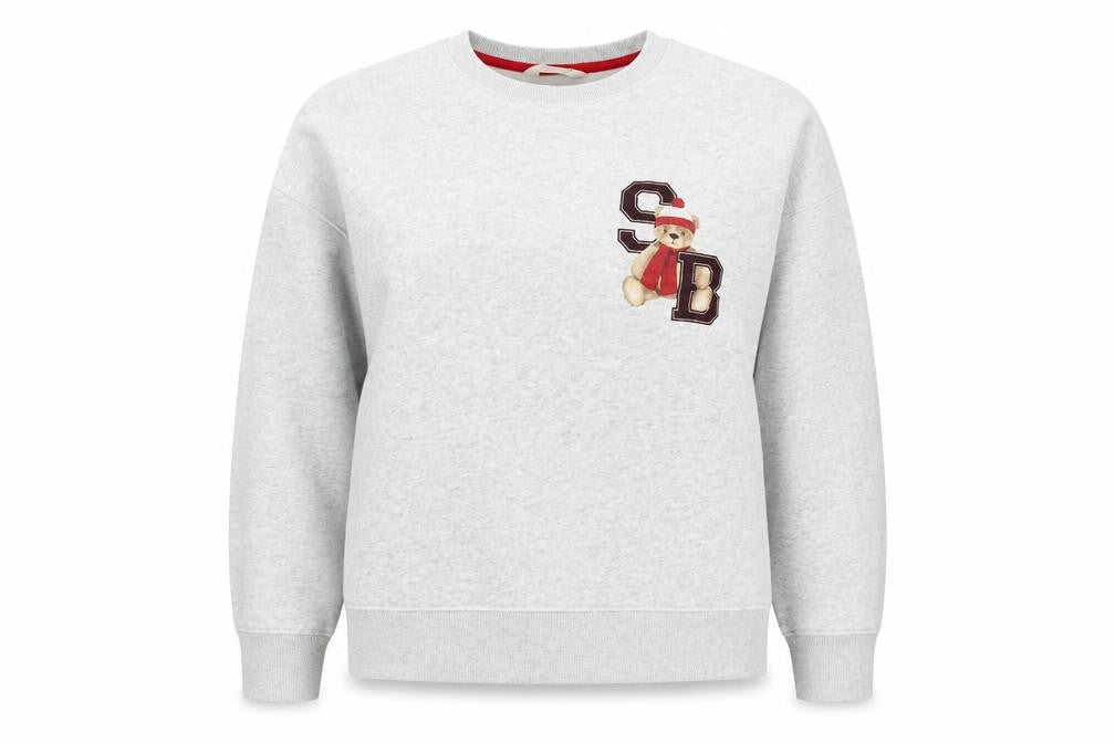 Marks & Spencer Women’s Grey Spencer Bear Sweatshirt Size 12
