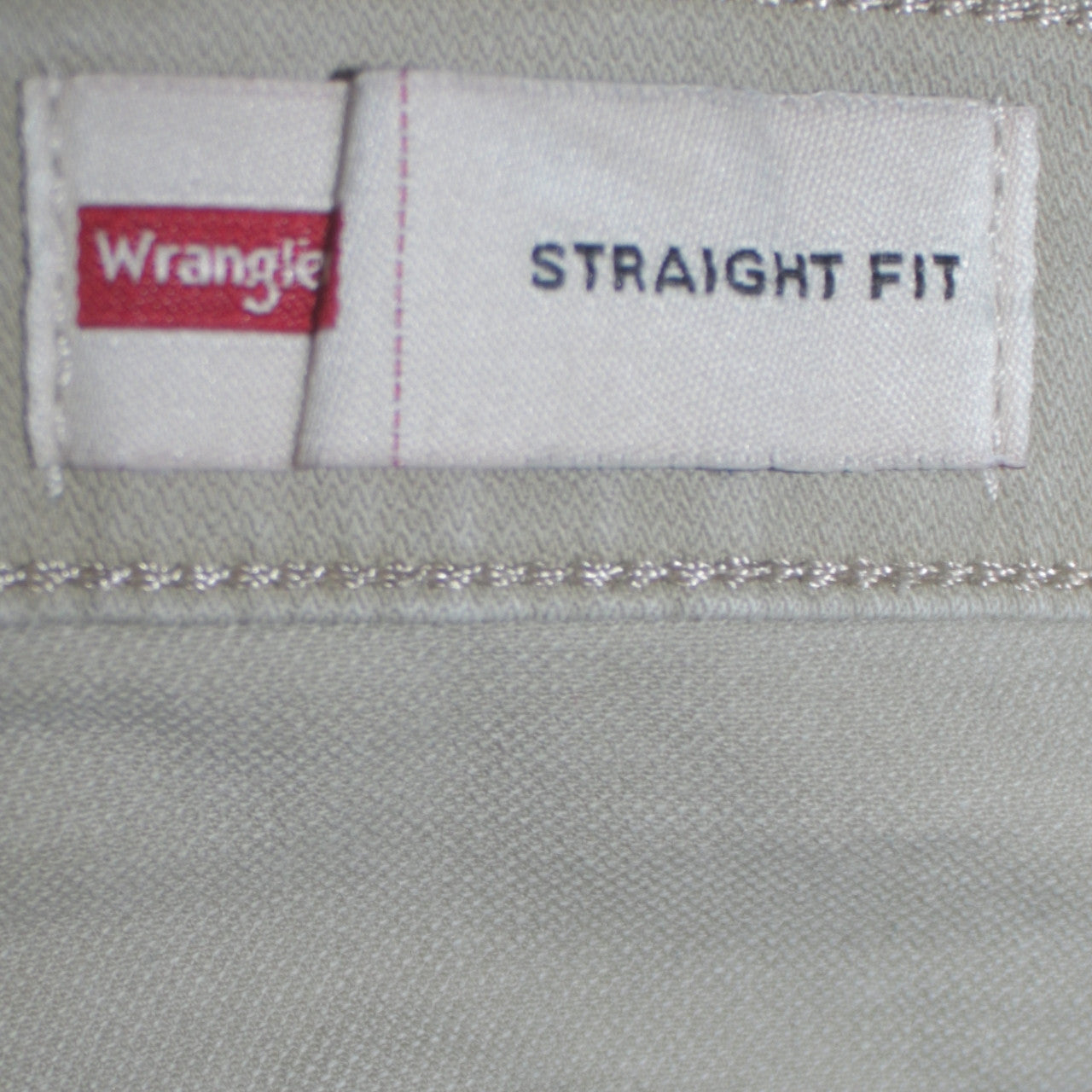 Wrangler Men's Beige Straight Fit Denim Jeans 42x30 Regular