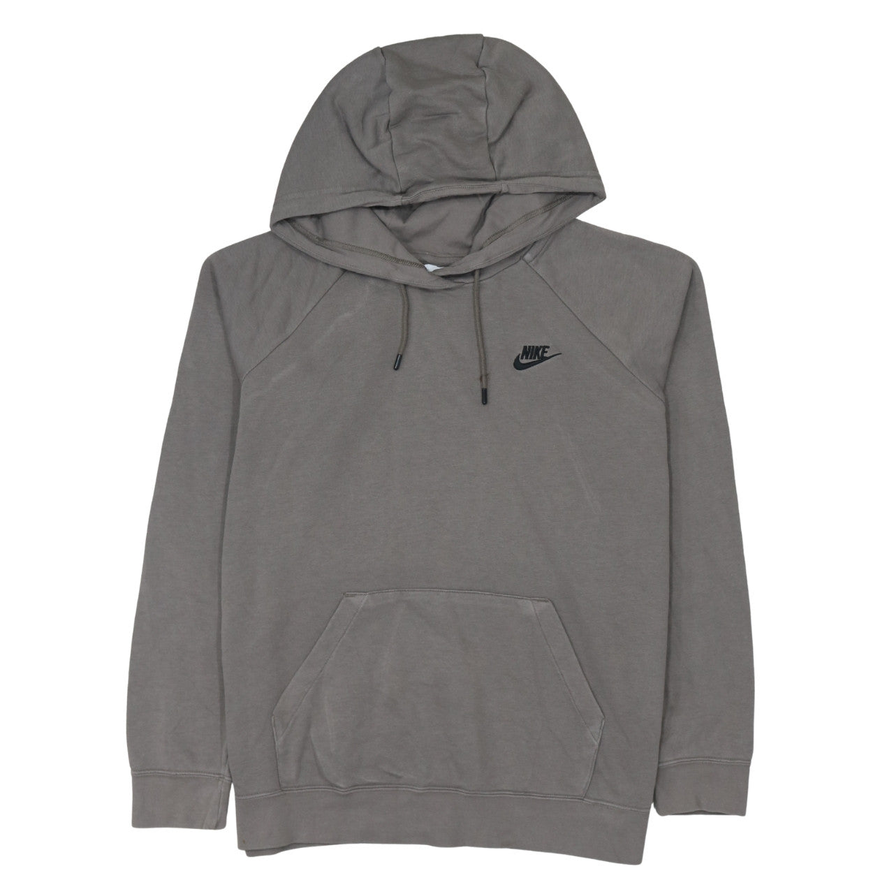 Nike Men's Grey Pullover Hoodie L Regular Fit All Seasons