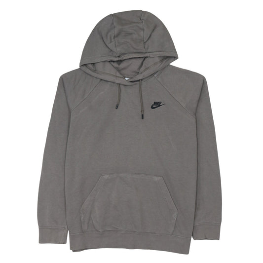 Nike Men's Grey Pullover Hoodie L Regular Fit All Seasons