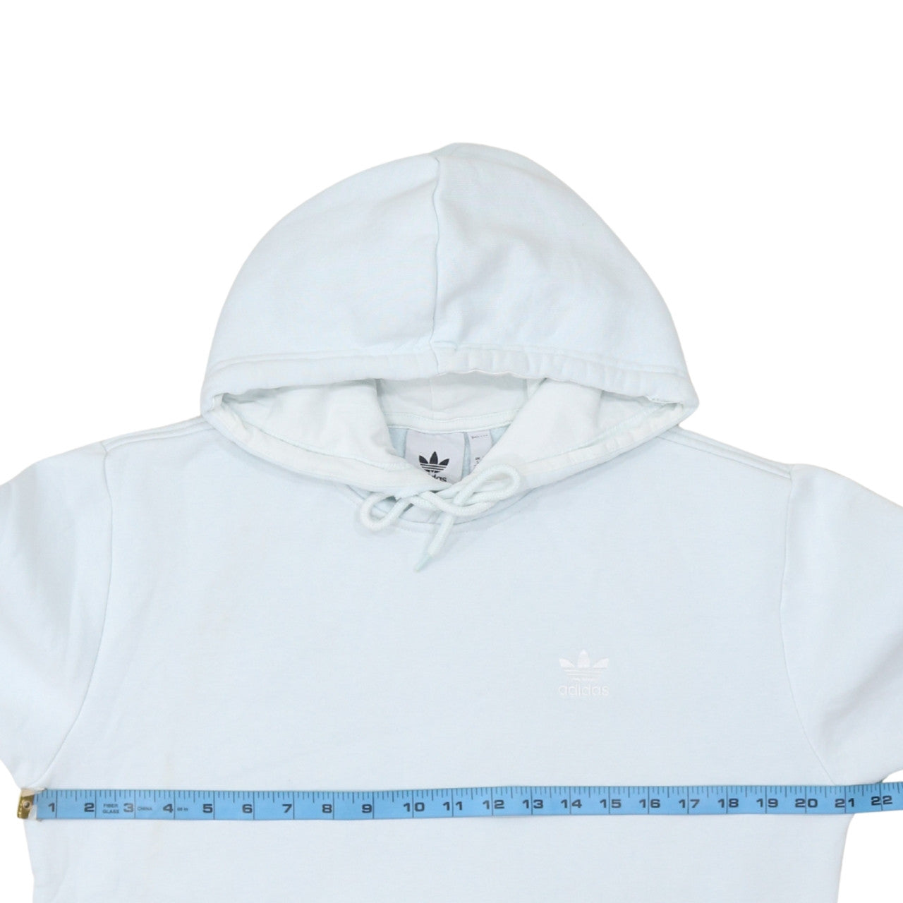 Adidas Men's Blue Pullover Hoodie Small Regular Fit Fleece Sportswear