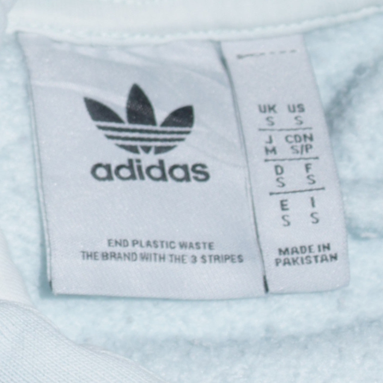 Adidas Men's Blue Pullover Hoodie Small Regular Fit Fleece Sportswear