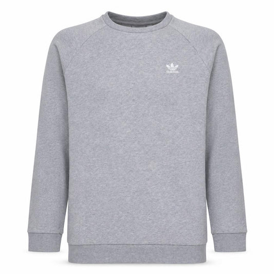 adidas Mens Grey Crew Neck Sweatshirt L Sports Pullover