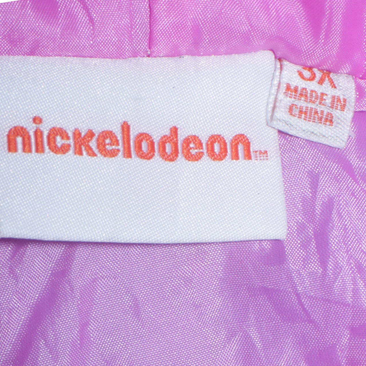Nickelodeon Womens Multicoloured Pullover Hoodie Rugrats 3X Tie Dye Hooded Sweatshirt