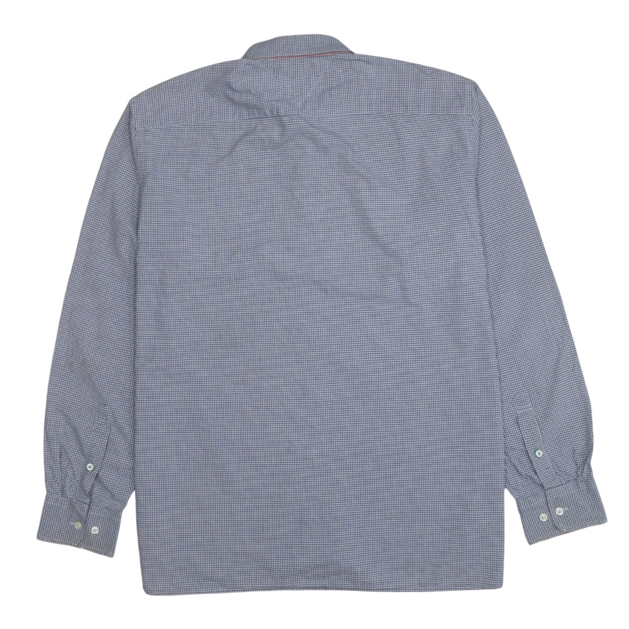 Tommy Hilfiger Men's Blue Check Button-Down Shirt XL Classic Fit