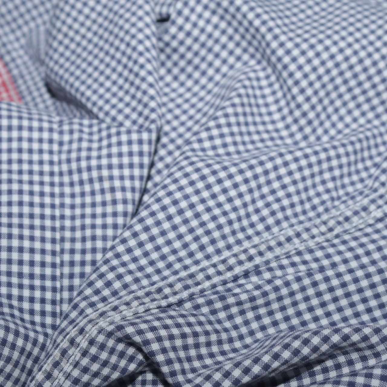 Tommy Hilfiger Men's Blue Check Button-Down Shirt XL Classic Fit