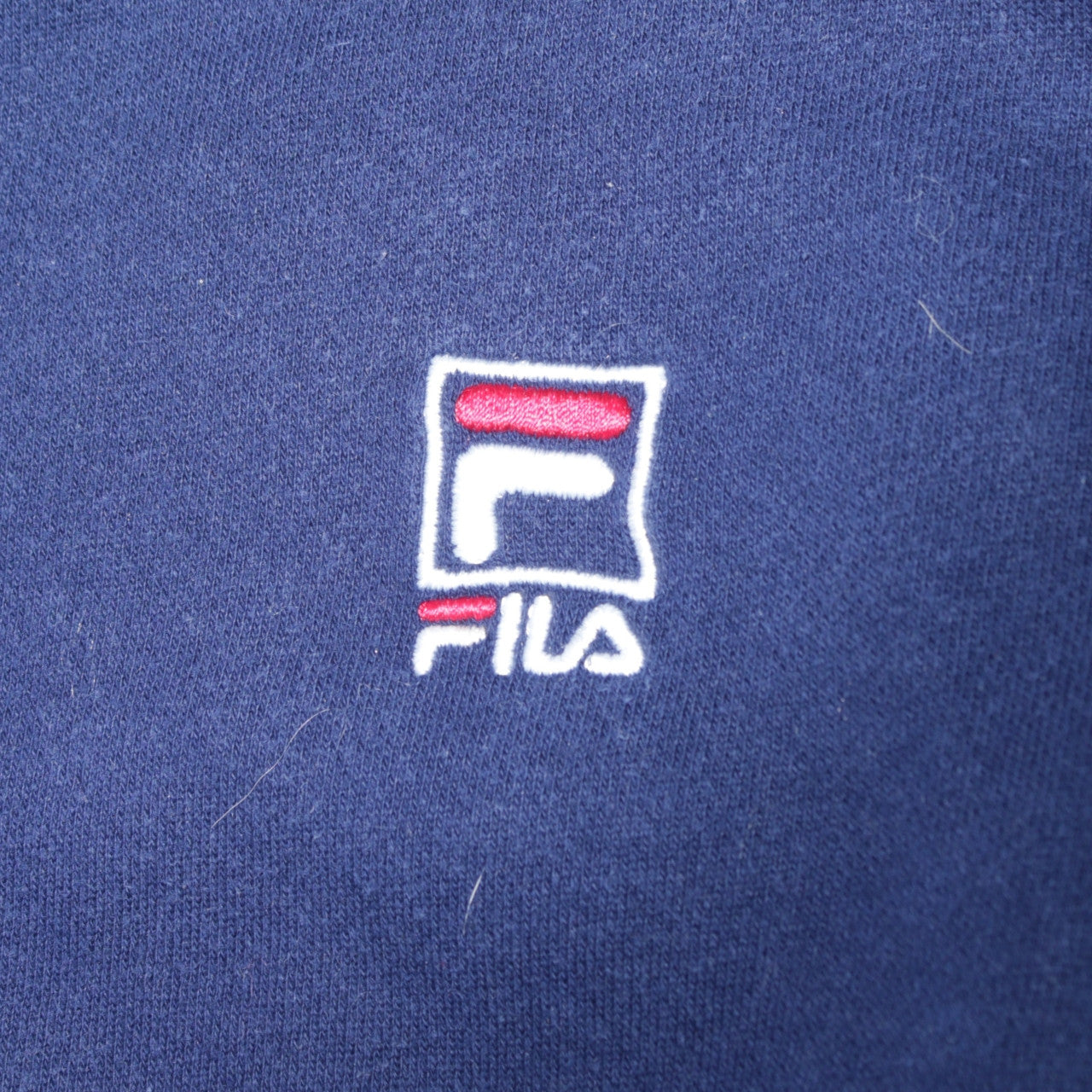 FILA Mens Blue Sweatshirt Small Crew Neck Vintage Pullover
