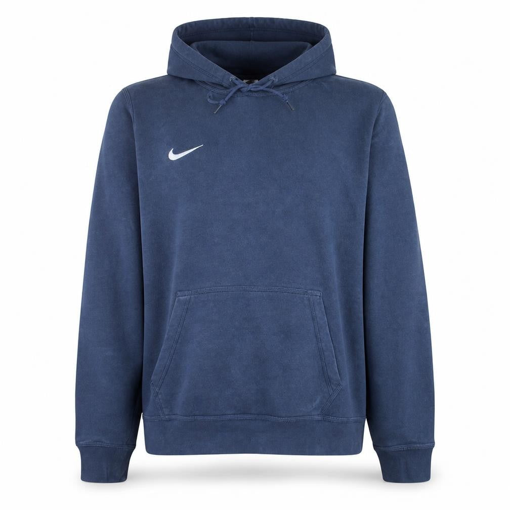 Nike Men's Blue Pullover Hoodie Size L Sports Fleece Sweatshirt