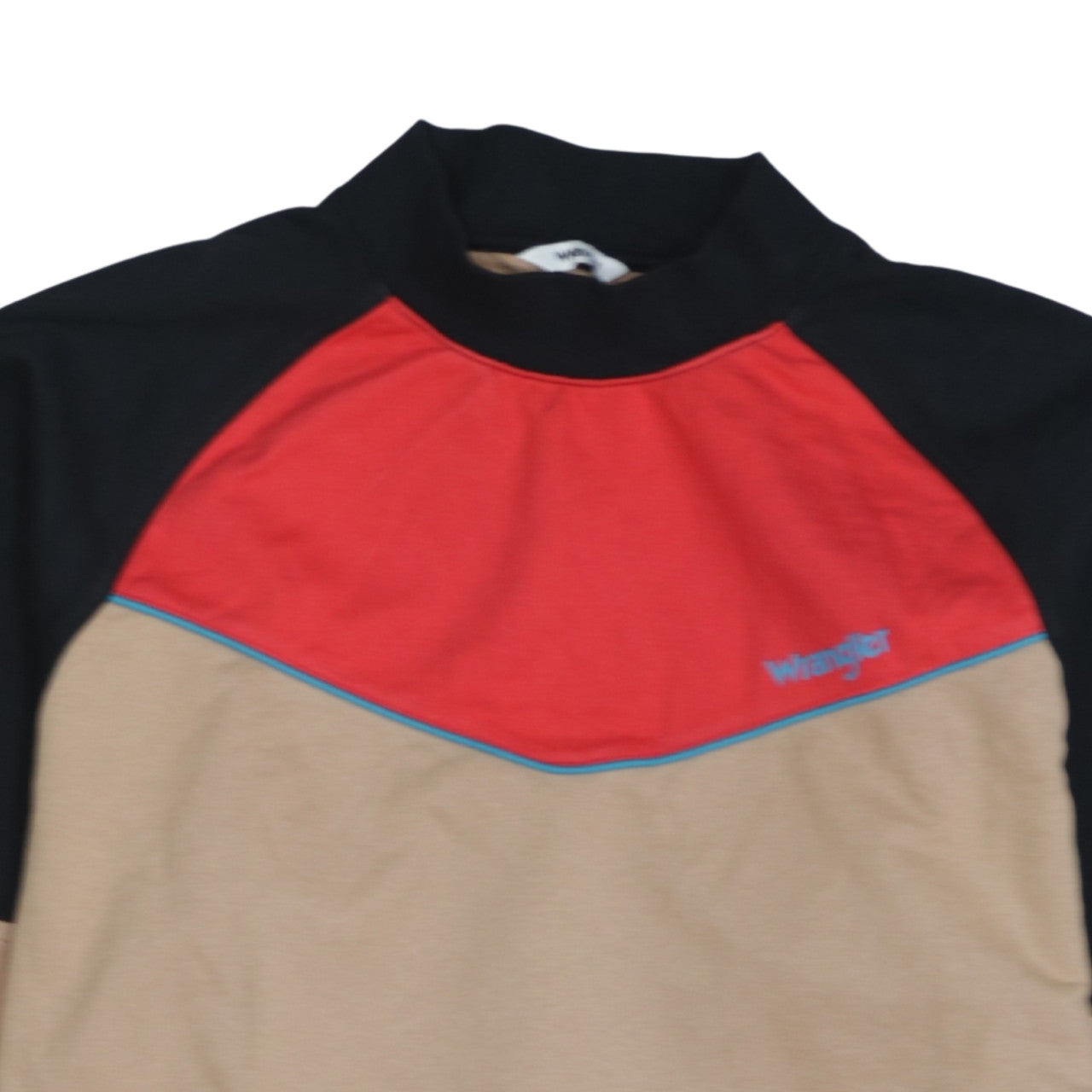 Wrangler Men's Multicoloured High Neck Cotton Sweatshirt Size S