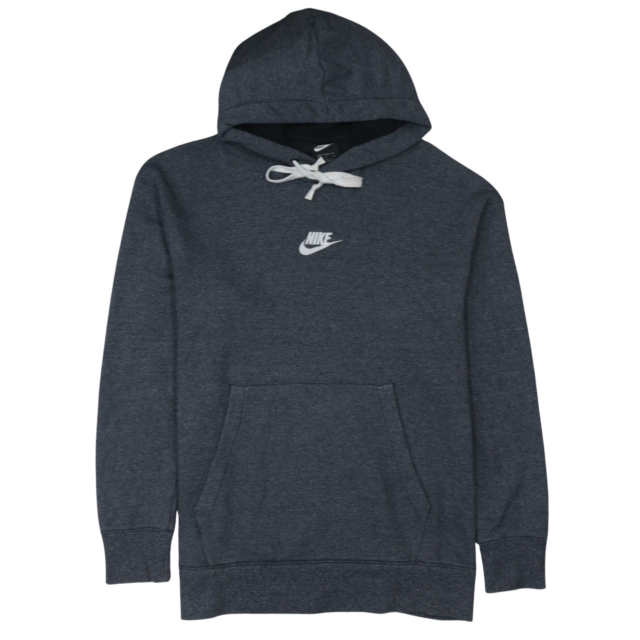 Nike Men's Grey Pullover Hoodie L Regular Fit Sportswear