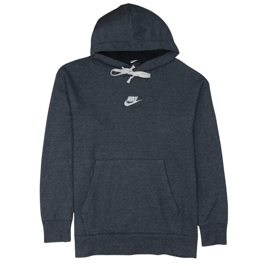 Nike Men's Grey Pullover Hoodie L Regular Fit Sportswear