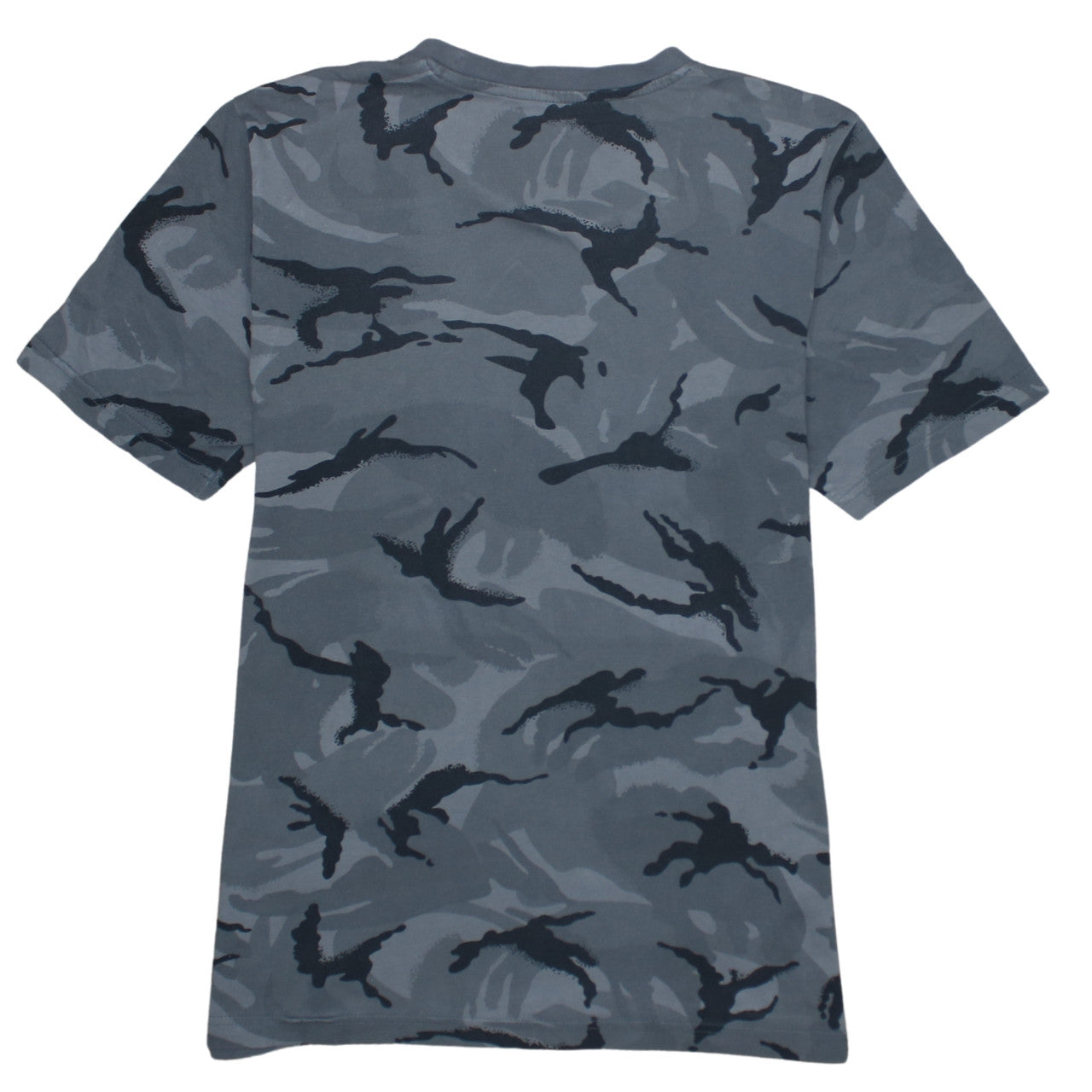 adidas Men's Grey Camouflage Crew Neck Short Sleeve T-Shirt Size S