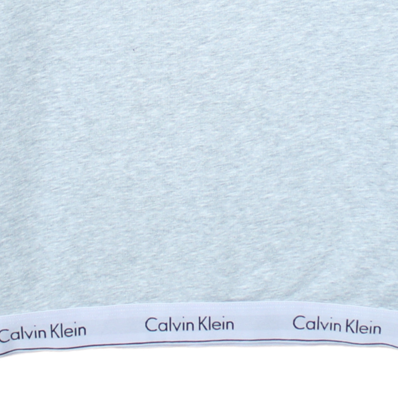 Calvin Klein Women Grey Crew Neck Pullover Sweatshirt M Cotton Blend